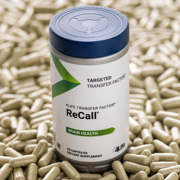 4Life Transfer Factor ReCall Capsules : Provides Phenomenal Support to Brain Function and Health, Supports Learning & Memory Functions, Improves Immunity (90 Capsules)