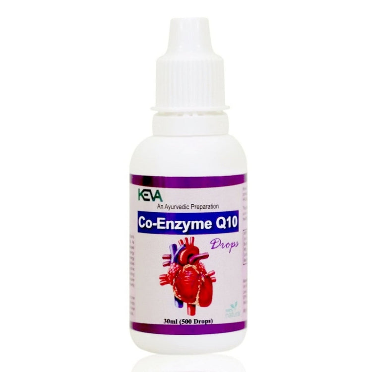 Keva Coenzyme Q 10 Drops : Maintains Heart Health, A Potent Antioxidant, Immunity Booster, Maintains Blood Pressure Level, Cholesterol Control (30 ml)