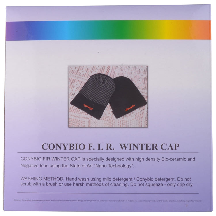 Conybio FIR Winter Cap (Bio-Ceramic FIR Technology) (Helps improve Blood Circulation, Metabolic Functions (For Men & Women) (1 Unit) - Uniherbs India