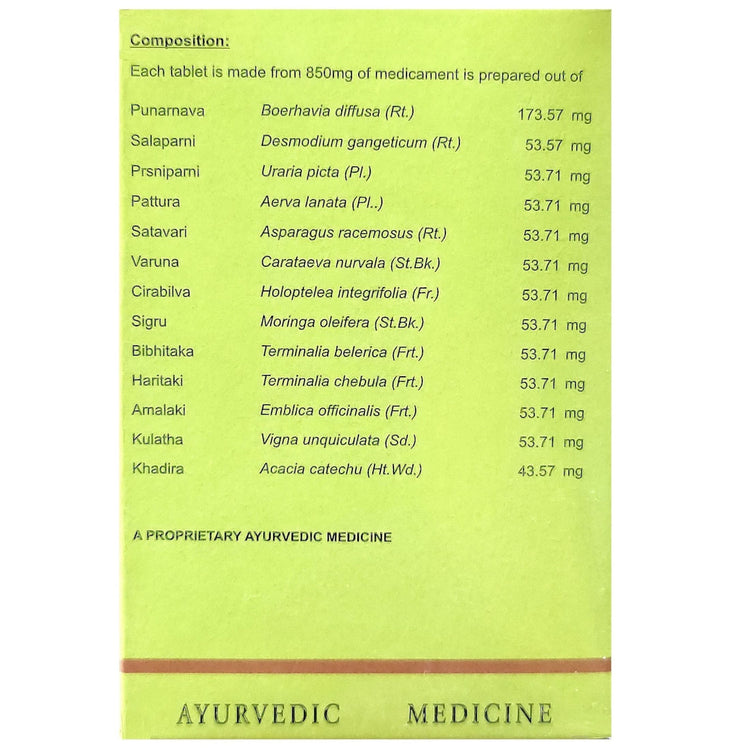 AVN Prostilon Tablets : Help to treat Enlargement of Prostate, Facilitate Easy and Painless Urine Flow, Ease Pain with Analgesic Effect (100 Tablets)