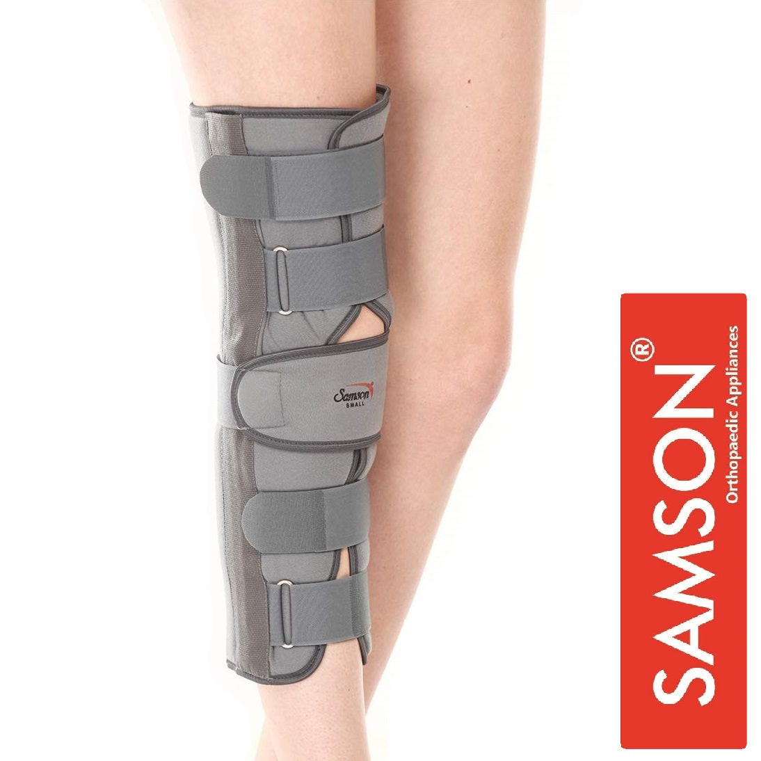 Healthcare Full Leg Knee Immobilizer Brace for Knee Support, Stabilizer  Splint for Men & Women
