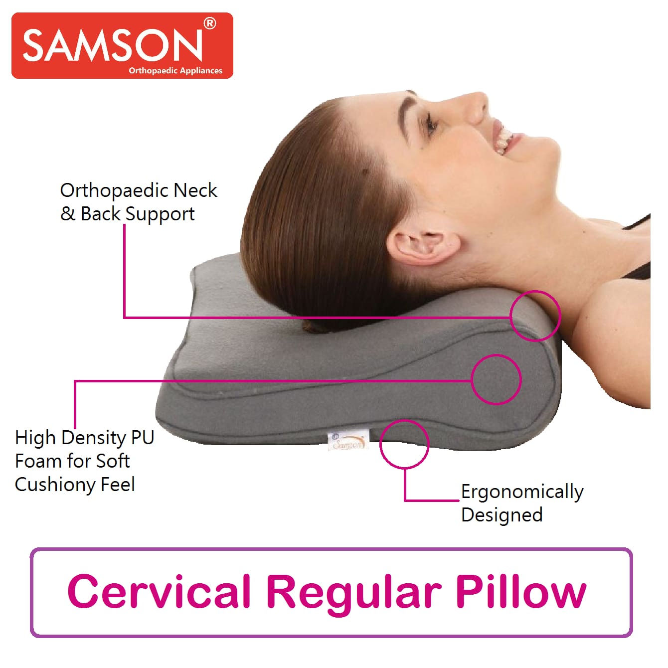 Cervical top soft pillow