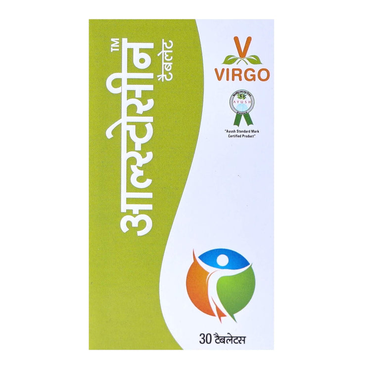 Virgo Alstocin Tablets : For Platelet Count, Dengue, Malaria, Viral Fever (60 Tablets) (30 Tablets X 2)