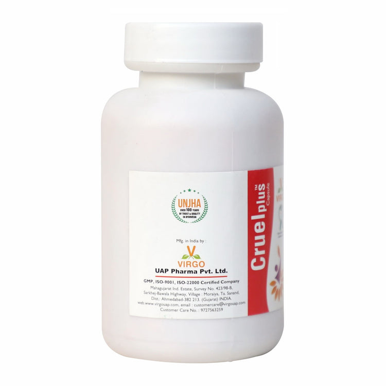 Virgo Cruel Plus Capsules : For Autoimmune Diseases, Strong Immunobooster, Anti-inflammatory Action (100 Capsules)