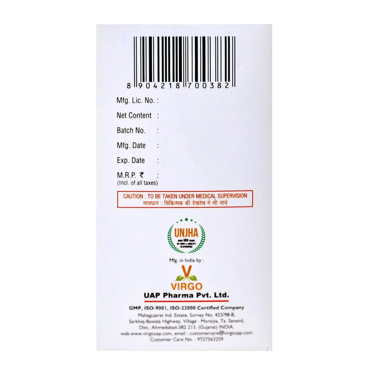 Virgo Cruel Plus Capsules : For Autoimmune Diseases, Strong Immunobooster, Anti-inflammatory Action (30 Capsules) - Uniherbs India