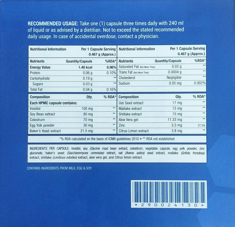 Uniherbs India Capsules 4Life Transfer Factor Plus Tri-Factor Formula Capsules : A Super Powerful Immunity Booster, For Overall Wellness (Blister Pack) (90 Capsules)