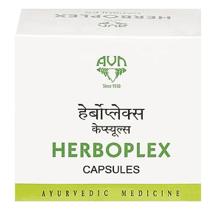 Uniherbs India Capsules AVN Herboplex Capsules:Fights Fatigue,Revitalizes & Rejuvenates, Helpful in Weakness, Very good Antioxidants, Reduces Cholesterol Level (100 Capsules)