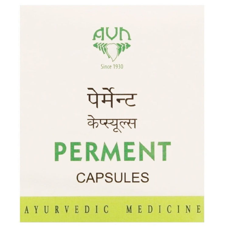 Uniherbs India Capsules AVN Perment Capsules : Helpful in Anxiety, Depression, Lack of Memory & Concentration, High Blood Pressure, Skin Diseases, Peptic Ulcer (100 Capsules)