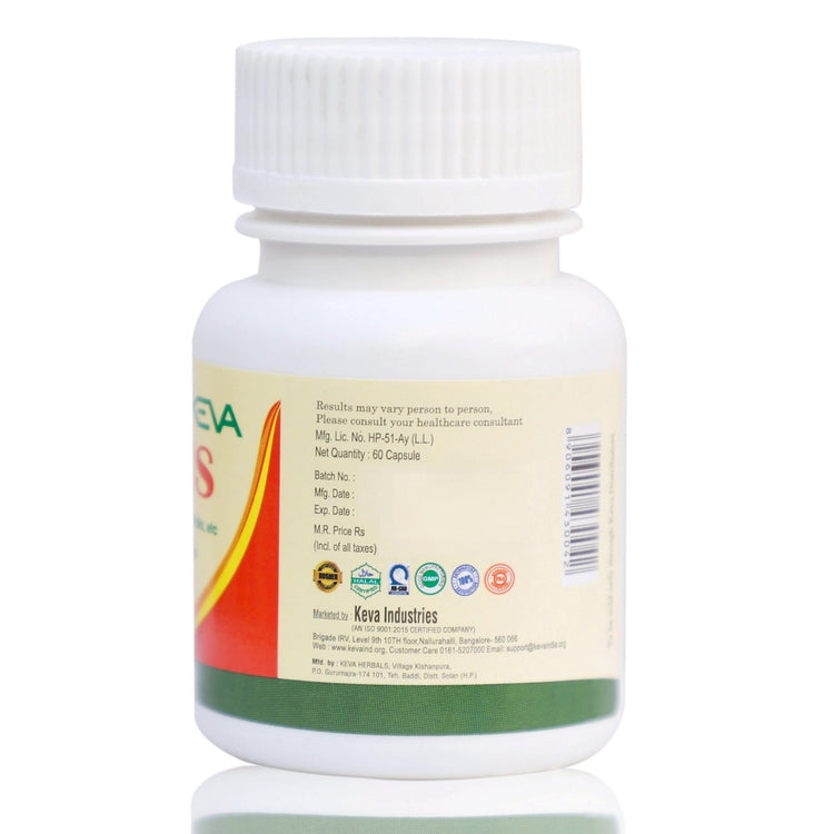 Uniherbs India Capsules Keva Zinc Plus (Z-Plus) Capsules (60 Capsules)