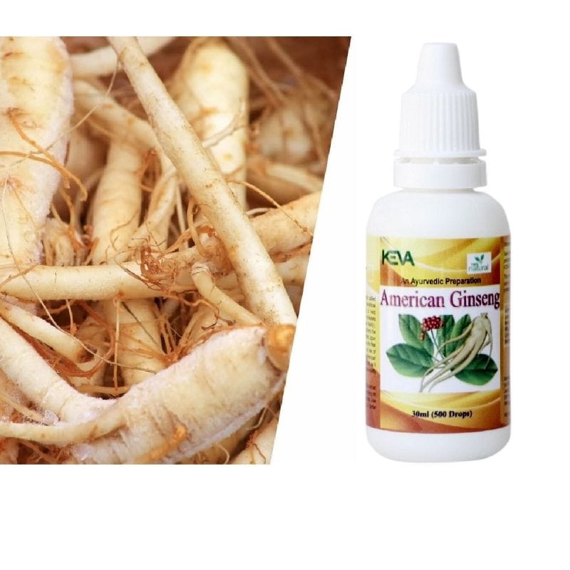 Keva American Ginseng Drops 30 ml Uniherbs India