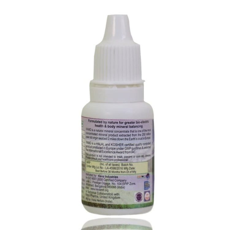 Uniherbs India Drops Keva Ancient Mineral Drops (KAMD):Obtained from the 250 Million-Year Old Virgin Seabed 2-Miles down the Earth's Crust,Contains 84 Ionic Trace Minerals