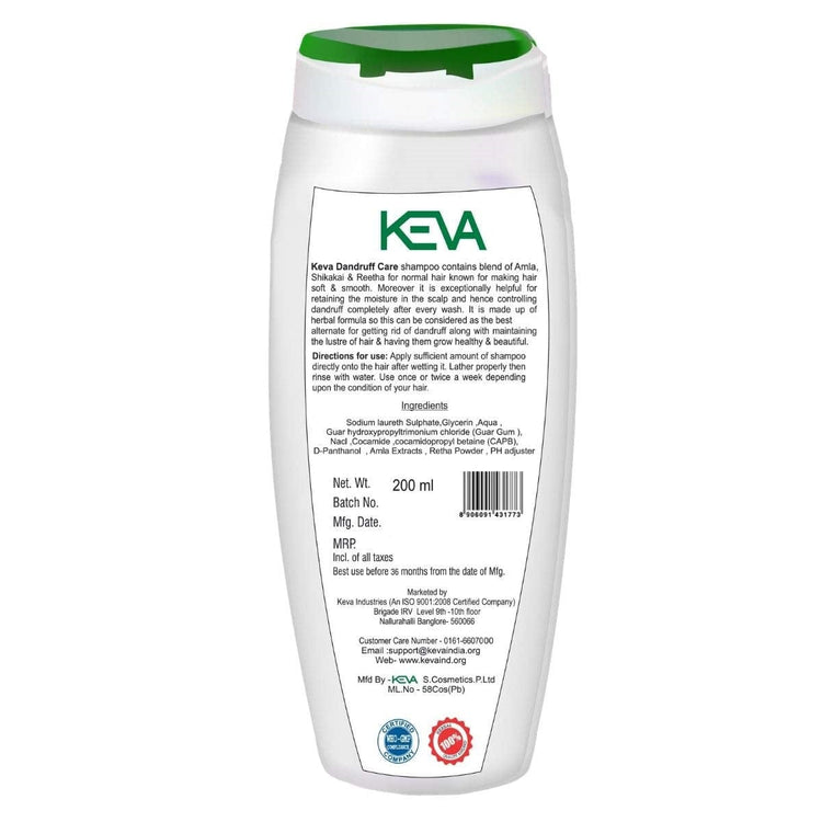 Uniherbs India Shampoo Keva Dandruff Care Shampoo (175 ml)