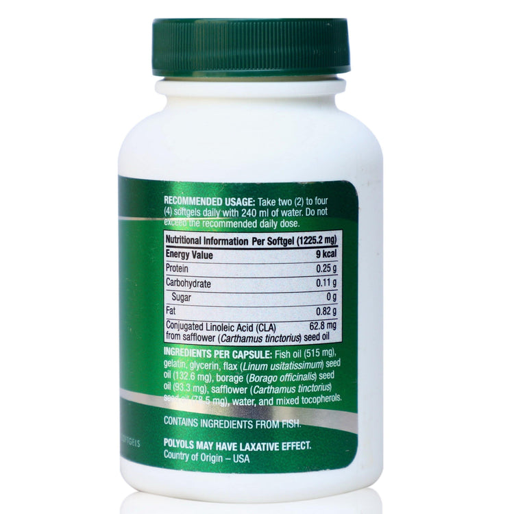 Uniherbs India Softgels 4Life BioEFA with CLA Softgels : Supports Cardiovascular, Circulatory Health, Brain Health, Overall Wellness (60 Softgels)