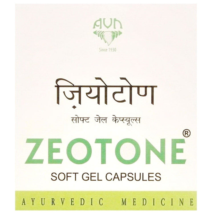 Uniherbs India Softgels AVN Zeotone Soft Gel Capsules : Useful for Osteoarthritis, Osteoporosis, Rheumatoid Arthritis,Gout, Repairs, Rebuilds Cartilage & Bones (100 Capsules)