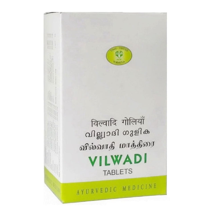 Uniherbs India Tablets AVN Vilwadi Gulika : Useful in Treatment of Bites from Cobra, Scorpion, Rodents, Insects, Spiders, Fever, Herpes Zoster, Skin Infection (90 Tablets)
