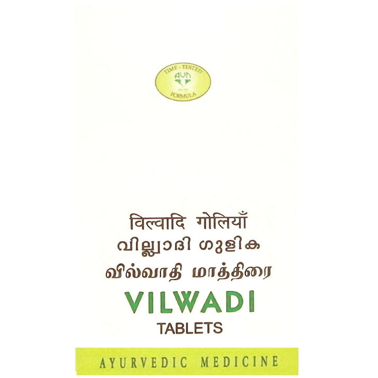 Uniherbs India Tablets AVN Vilwadi Gulika : Useful in Treatment of Bites from Cobra, Scorpion, Rodents, Insects, Spiders, Fever, Herpes Zoster, Skin Infection (90 Tablets)
