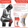 Samson Knee Cap Hinged with Open Patella and Deluxe Gel Pad for Arthritis, Sports Injury, Joint Pain Relief Knees Stabilizer and Support for Women and Men