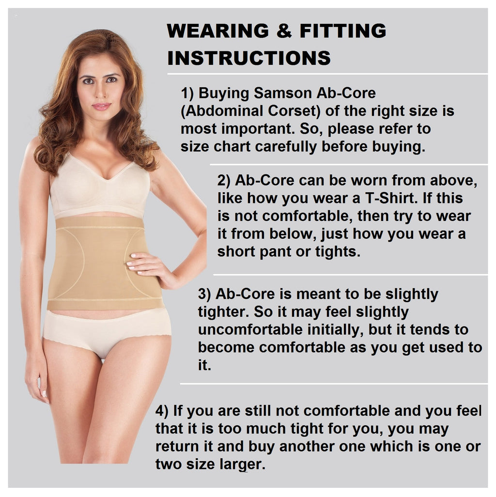 Samson Thigh Corset (SMART SHAPER) - Firm Compression Helps with Slimming,  Supports Lower Abdomen, Hips & Thigs (