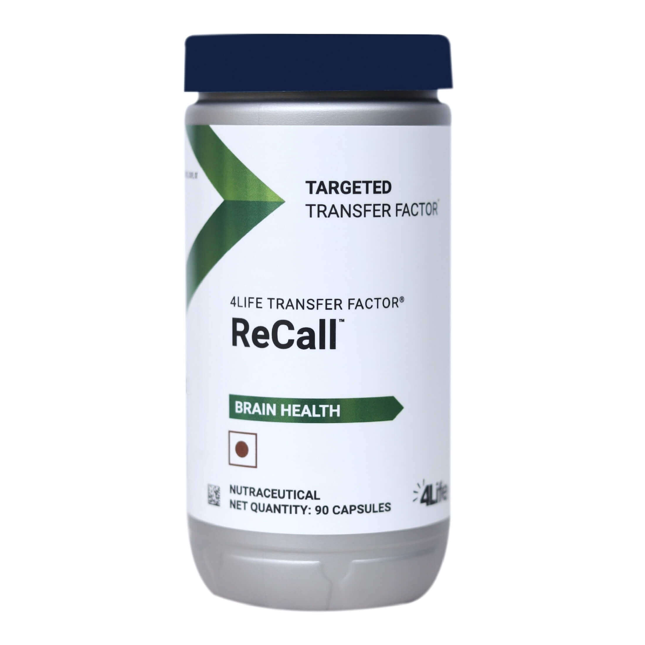 4Life Transfer Factor ReCall Capsules : Provides Phenomenal Support to Brain Function and Health, Supports Learning & Memory Functions, Improves Immunity (90 Capsules)