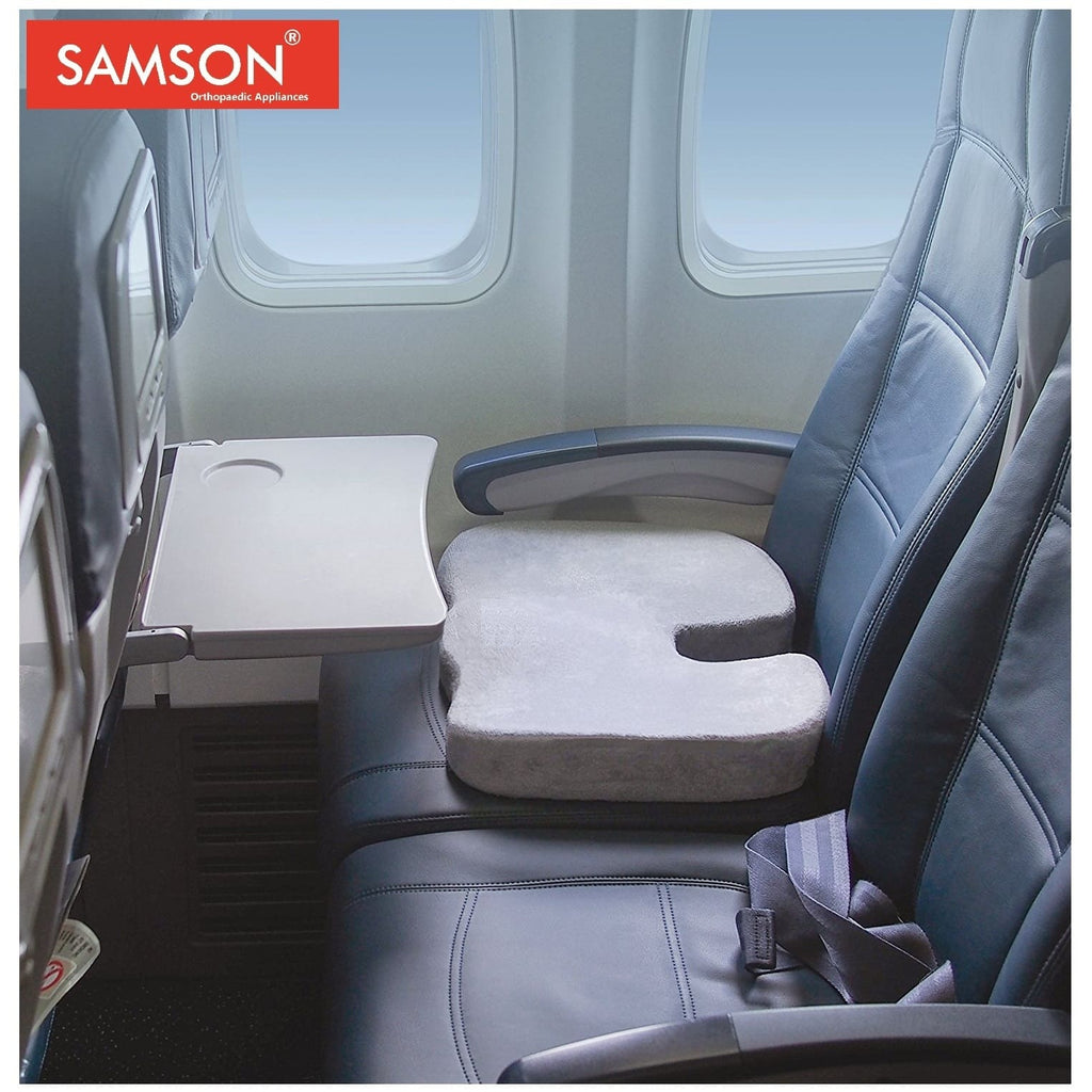 SAMSON Round Ring Seat Pillow for Sciatica,Tailbone,Hemorrhoid