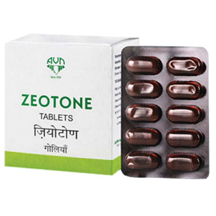 AVN Zeotone Tablets : Very Useful in Osteo-Arthritis, Body Pain, Muscle Pain, Joints Pain, Shoulder Dislocation Pain,Strengthening Bones (120 Tablets)