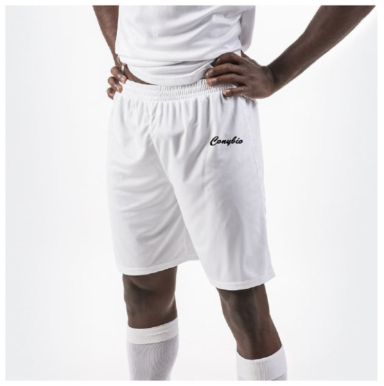 Conybio FIR Short Pant (White) : Emits Far Infrared Rays (FIR) enhances Blood Circulation & Improves Metabolic Functions (Unisex: For Both Men & Women) (Size: Universal)