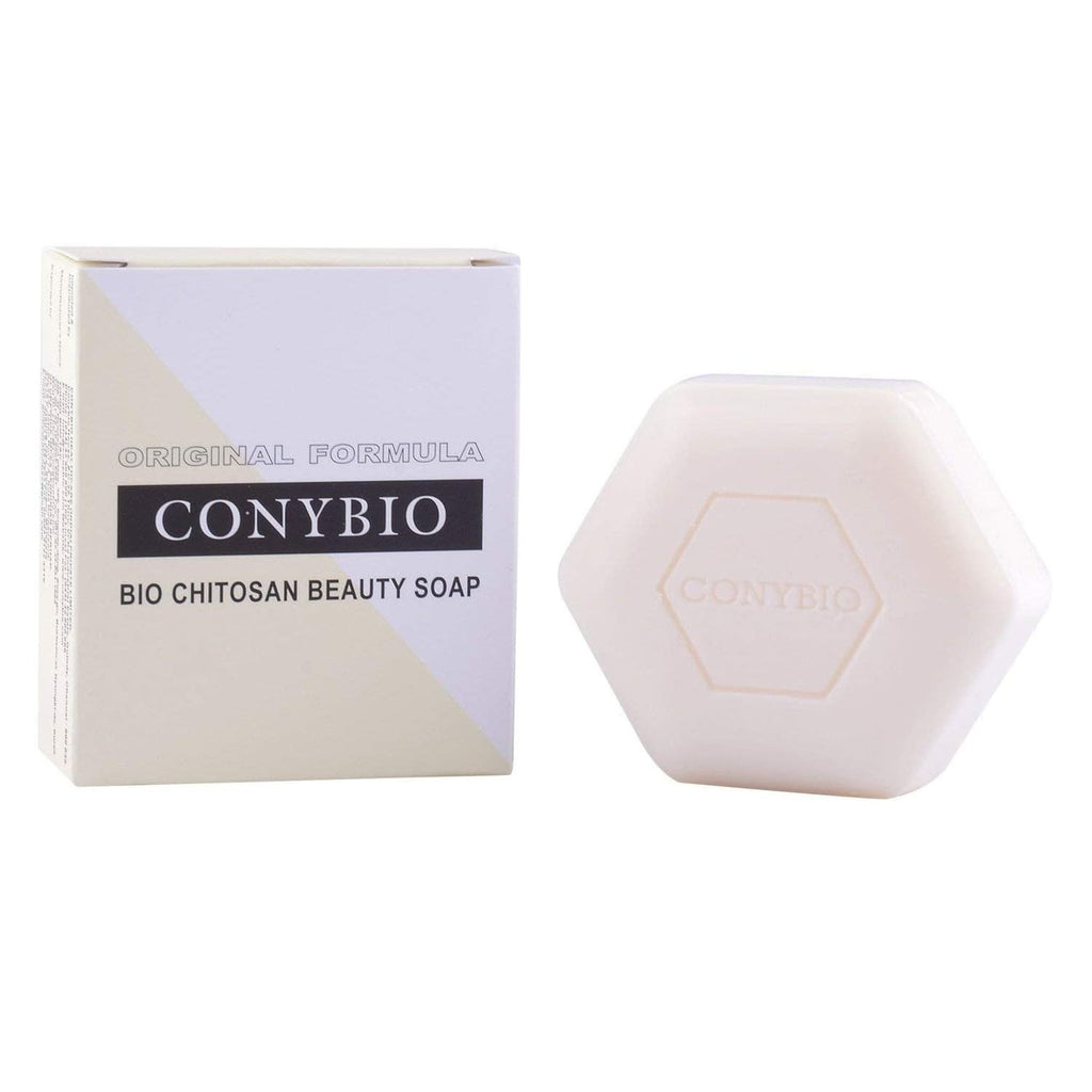 Conybio FIR Bio Chitosan Beauty Soap : For Acne, Eczema, Leukoderma, Psoriasis (2 Bars) (2 x 100 gm)