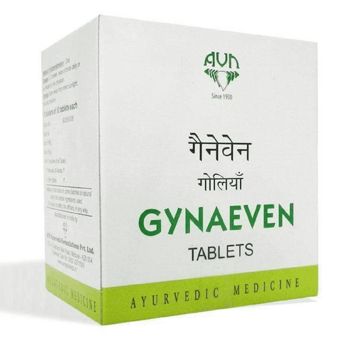 AVN Gynaeven Tablets : For treatment of PCOD, Irregular Periods (Menstrual Cycles), Female Infertility, Maintains Hormonal Balance (120 Tablets)