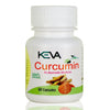 Keva Curcumin Capsules : Cleanses Blood, Acts as an Antiseptic, Antioxidant, Boosts Brain Activity, Reduces Risk of Heart Disease (60 Capsules)