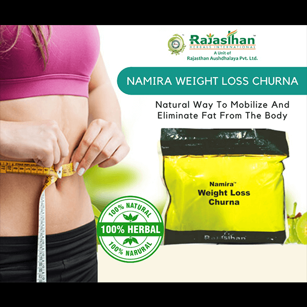 Rajasthan Aushadhalaya Namira Weight Loss Churna : For Weight Loss, Weight Management, Eliminate Fat from Body, Make You Slim and Fit (210 grams)