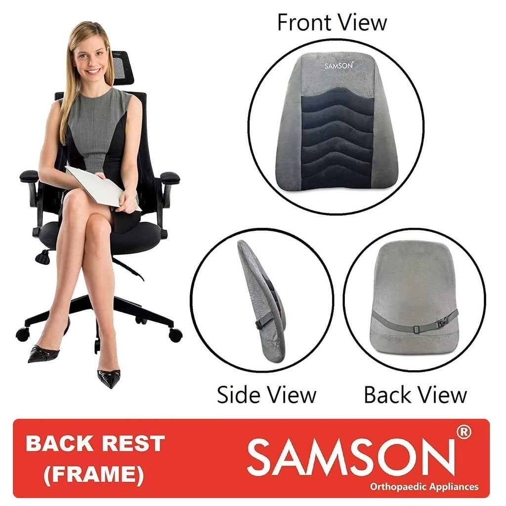 Samson Back Rest (For Men & Women) (Type : Frame) – Uniherbs India