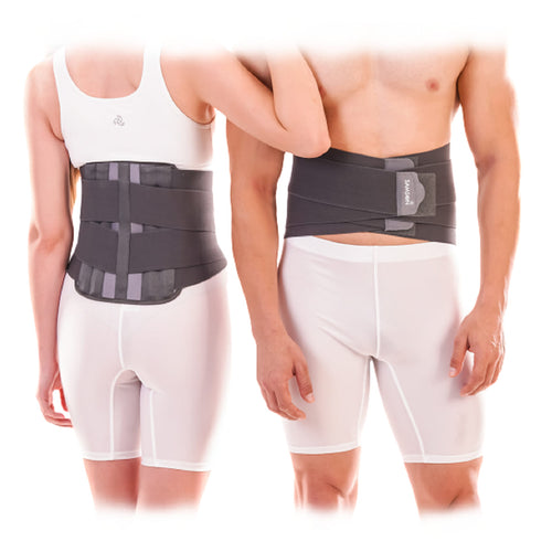 Samson Contoured Lumbo Sacral (LS) Support Belt Spinal, Acute and Chronic Lower Back Pain, Spondylosis, Osteoporosis, Slip Disc, Post Discectomy Care for Women and Men
