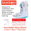 Samson Foot Walker (Boot) With Airway : Promotes Natural Gait, Reduces Plantar Pressure and Enhances Stability (For Full Protection and Rigid Immobilization) (For Men & Women)