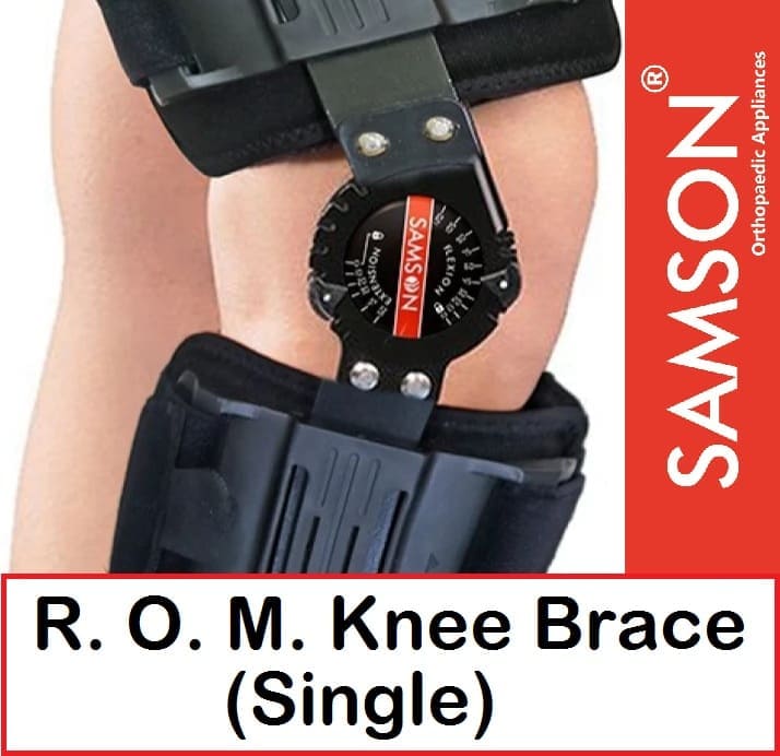 Samson Ajustable R.O.M. Knee Brace for Multiple Orthopedic Problems - Useful for Tendon/Ligament Injuries, ACL or PCL Injuries, Osteoarthrits of Knee, 18.00 Inches / 46 CM (Size : Universal)