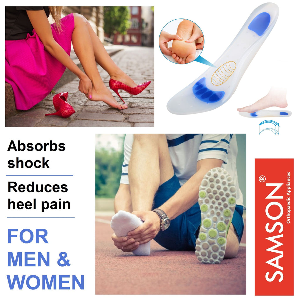 Popzoom Arch Support Insoles,Comfort Gel Orthotic Shoe Inserts for Women  Men Flat Feet,Plantar Fasciitis - Walmart.com