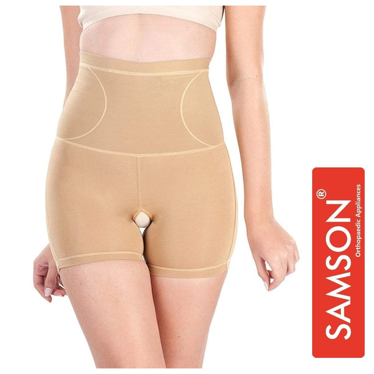 Samson Thigh Corset (SMART SHAPER) - Firm Compression Helps with Slimming, Supports Lower Abdomen, Hips & Thigs (Made with 4D Stretch Fabric for Great Comfort) (For Women & Men)