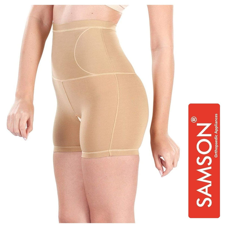 Samson Thigh Corset (SMART SHAPER) - Firm Compression Helps with Slimming, Supports Lower Abdomen, Hips & Thigs (Made with 4D Stretch Fabric for Great Comfort) (For Women & Men)