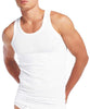 Conybio FIR Men's Singlet Vest (White) : Embedded with Bio-Ceramic Material which Emits Far Infrared Rays (FIR), Enhances Blood Circulation & Helps Faster Healing & Recovery (Universal Size)
