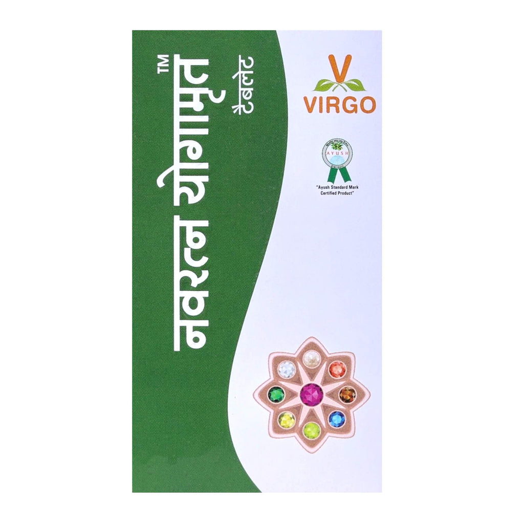 Virgo Navratna Yogamrit Tablets : Rich Source of Natural Minerals, Immunity Booster, Improves Longevity and Vitality (30 Tablets)