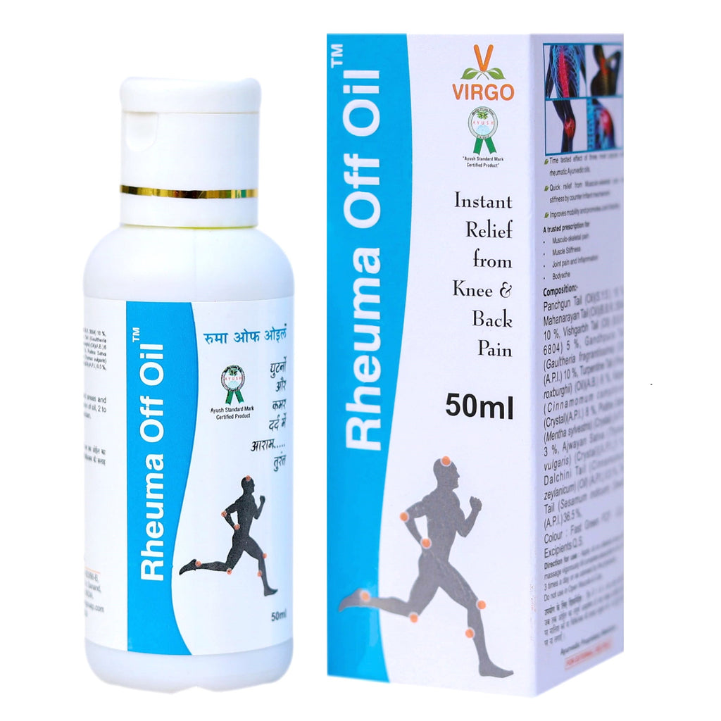 Ral Rheuma Oil Virgo Rheuma Off Oil (100 ml) (50 ml X 2) – Uniherbs India
