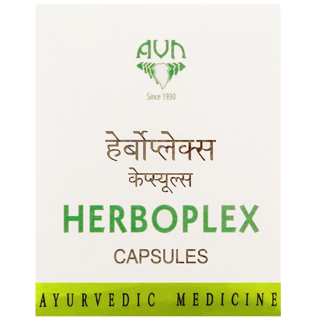 Uniherbs India Capsules AVN Herboplex Capsules:Fights Fatigue,Revitalizes & Rejuvenates, Helpful in Weakness, Very good Antioxidants, Reduces Cholesterol Level (100 Capsules)