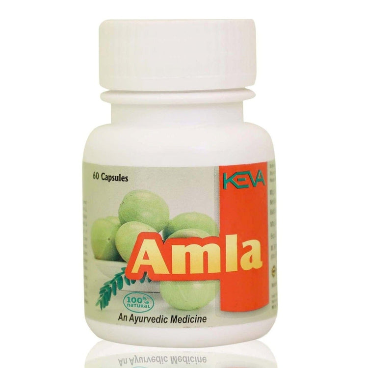 Uniherbs India Capsules Keva Amla Capsules : Builds Strong Immune System, Improve Metabolism, Anti-inflammatory and Antioxidant (60 Capsules)