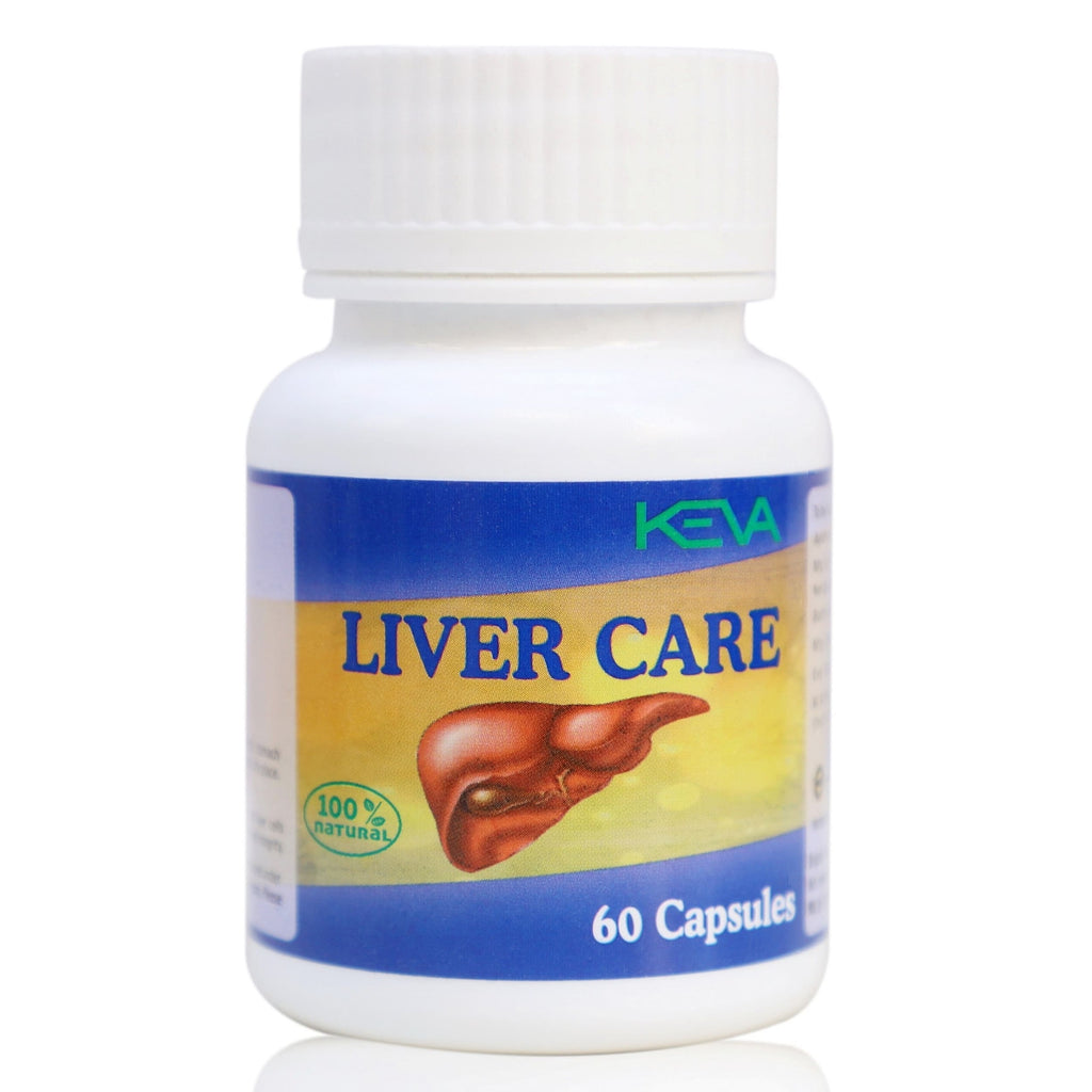 Uniherbs India Capsules Keva Liver Care Capsules : Prevents Alcoholic Liver Disease, Improves Appetite and Weight Management (60 Capsules)
