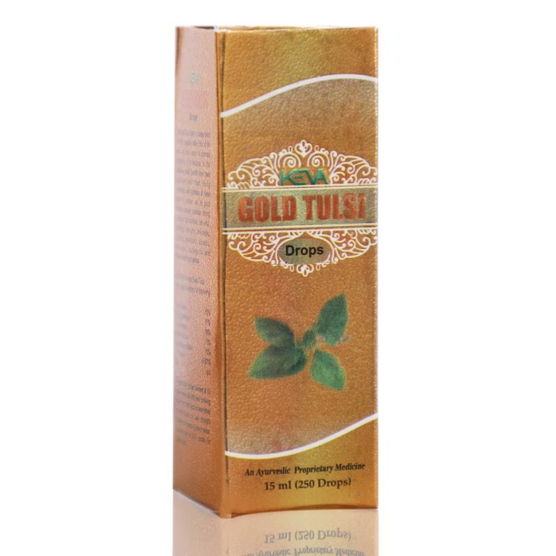 Uniherbs India Drops Keva Gold Tulsi Drops : Immunity Booster, Blood Purifier, Antioxidant, Detoxifier, Relieves from Stress, Anxiety