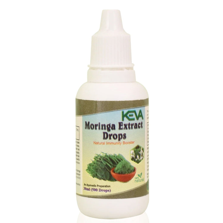 Uniherbs India Drops Keva Moringa Extract Drops : Natural Immunity Booster, Energy Booster, For Healthy Heart, Rich in Protein and Amino Acids (30 ml)