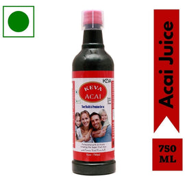 Uniherbs India Juice Keva Acai Juice : For Anti Ageing, Healthier Glowing Skin, Powerful Anti Oxidant, Natural Detoxifier (750 ml)