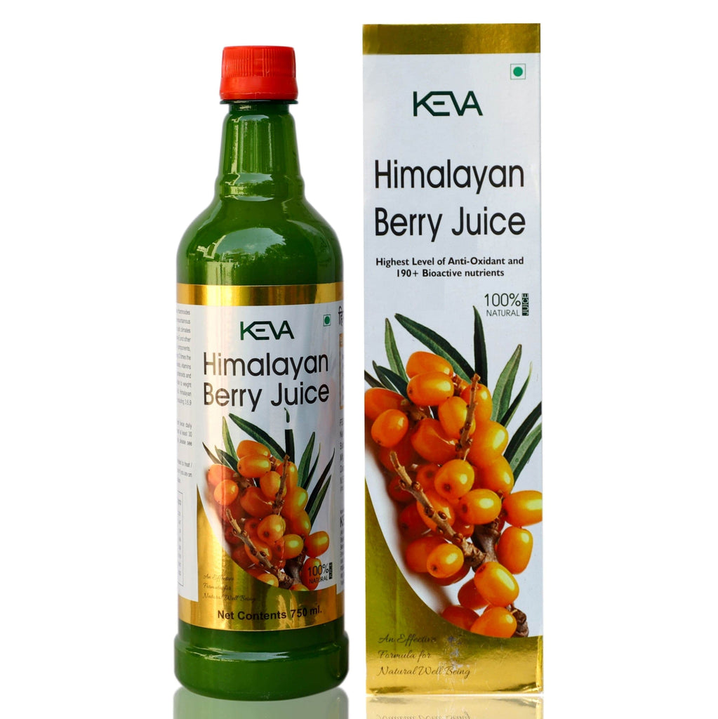 Uniherbs India Juice Keva Himalayan Berry Juice : Helpful for Immunity Boosting, Improve Skin Health, Maintains Ideal Cholesterol Levels, Good for Liver Health (750 ml)