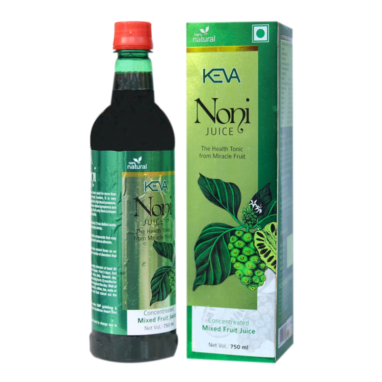 Uniherbs India Juice Keva Noni Juice : With Goodness of Noni, Goji Berry, Helps to Detoxify Body, Boosts Immunity, Improves Digestion (750 ml)