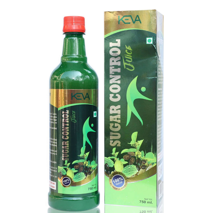 Uniherbs India Juice Keva Sugar Control Juice : Destroyer of Sugar, Helps Reduce Sugar Craving, Helpful to Stimulate Pancreas to Secrete Insulin (750 ml)