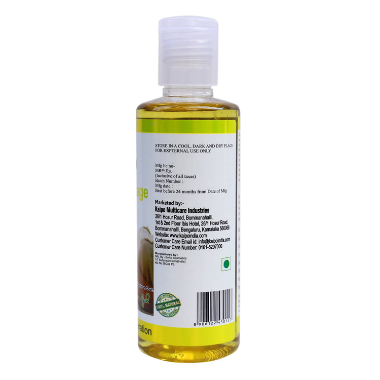 Uniherbs India Oil Keva Kaipo Body Massage Oil or Body Polishing Oil (200 ml)